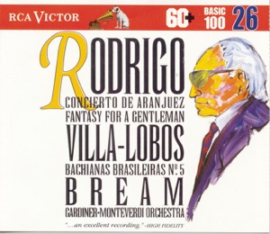Rodrigo: Concierto de Aranjuez - Vílla-Lobos: Bachianas Brasíleiras