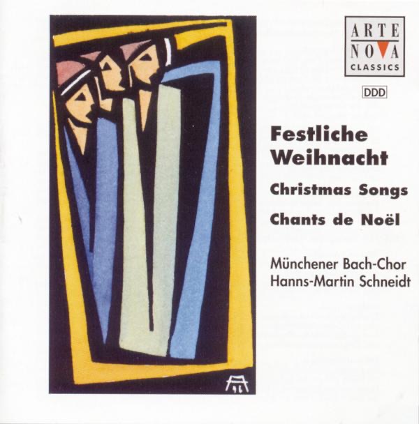 Обложка альбома «Festliche Weihnacht - Christmas Songs» — Munich Bach Choir
