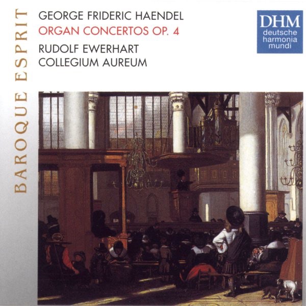 Обложка альбома «Handel: Organ Concertos, Op. 4» — θollegium Aʊreum, Rudolf Ewerhart & Franzjosef Maier