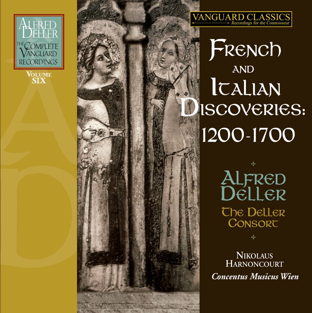 Обложка альбома «Alfred Deller: French & Italian Discoveries» — Alfed Deller & The Deller Consort