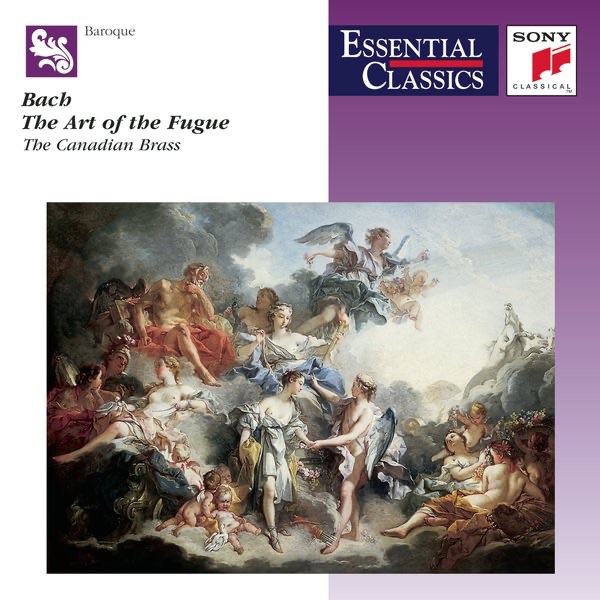 Обложка альбома «Bach: Die Kunst der Fuge (The Art of the Fugue)» — Canadian Brass