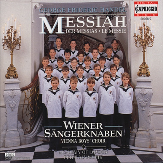 Обложка альбома «Handel, G.F.: Messiah» — Chorus Viennensis, Peter Marschik, Ivan Sharpe, Max Emanuel Cencic, Charles Humphries, Robert Torday & Academy of London