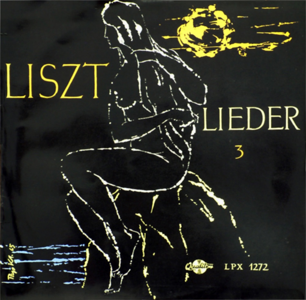 Обложка альбома «Lieder 3.» — Margit László, Alfonz Bartha, Erika Sziklay, György Melis, Márta Szirmay, Tibor Wehner & György Miklós