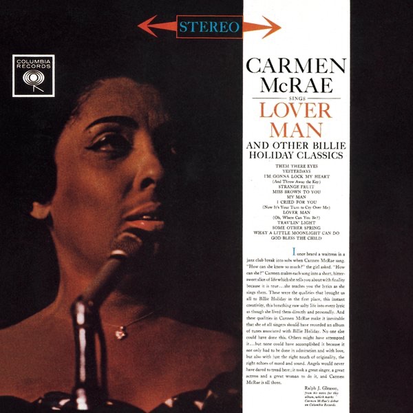 Обложка альбома «Carmen McRae Sings Lover Man And Other Billie Holiday Classics» — Carmen McRae