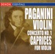 Paganini Caprices for Violin Violin Concerto No 1
