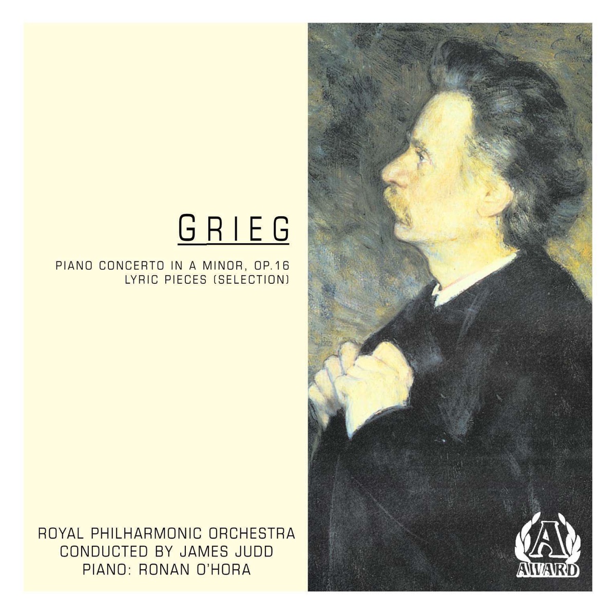 Grieg: Piano Concerto In A Minor, Op. 16, Lyric Pieces (Selection) cover art