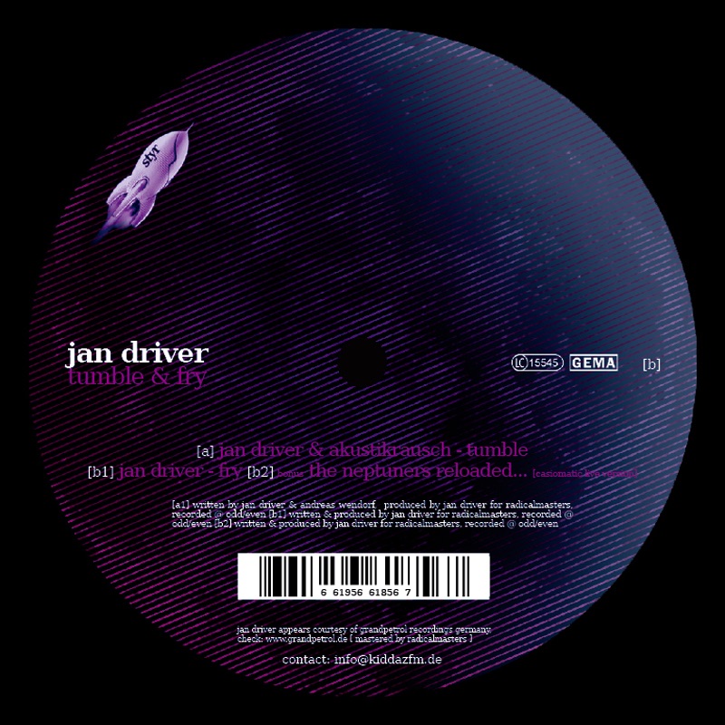 Обложка альбома «Tumble & Fry - EP» — Jan Driver