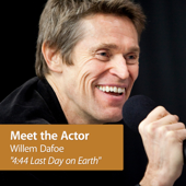 Podcast artwork for Willem Dafoe - 4:44 Last Day on Earth: Meet the Actor by Apple Inc.