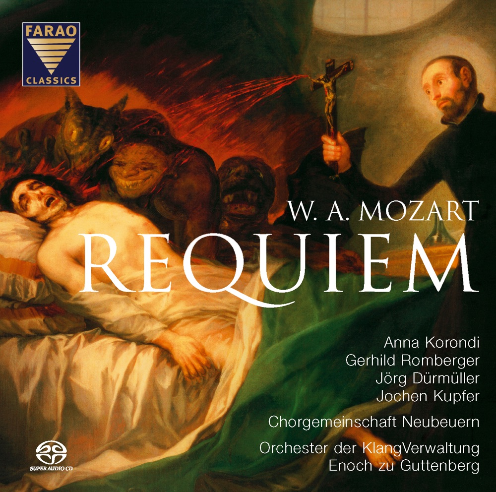 Обложка альбома «Mozart: Requiem» — Anna Korondi, Enoch zu Guttenberg, Jörg Dürmüller & Orchester der KlangVerwaltung