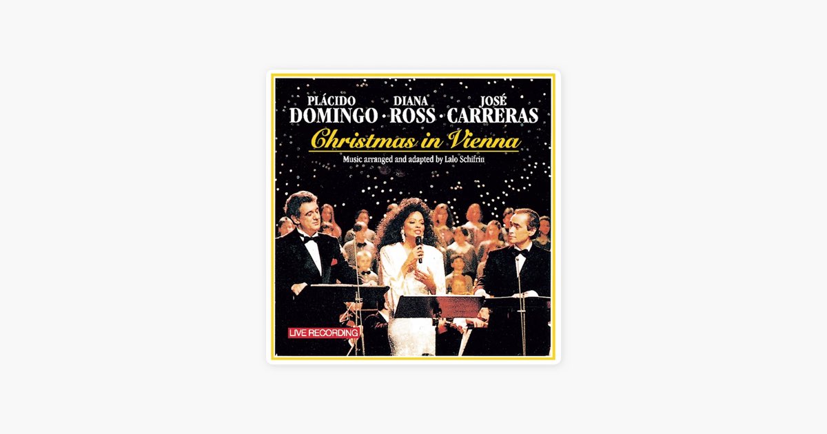 LD クリスマス・イン・ヴィエンナ ドミンゴ ダイアナ・ロス カレーラス Christmas in Vienna - プラシド・ドミンゴ, ホセ・カレーラス