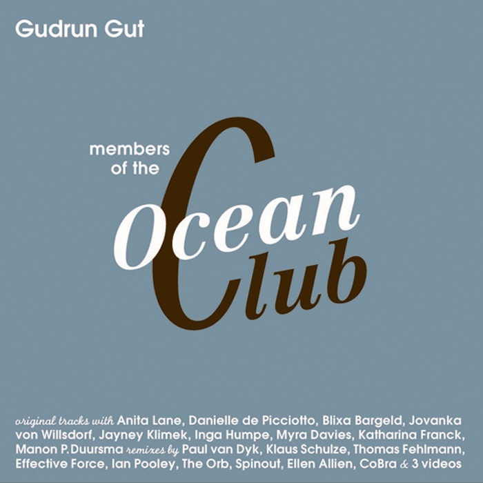 Обложка альбома «Members of the Ocean Club» — Gudrun Gut