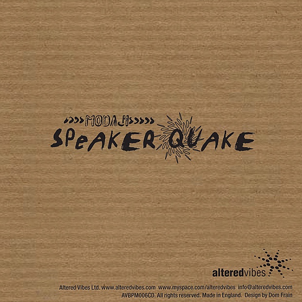 Обложка альбома «Speaker Quake» — Modaji