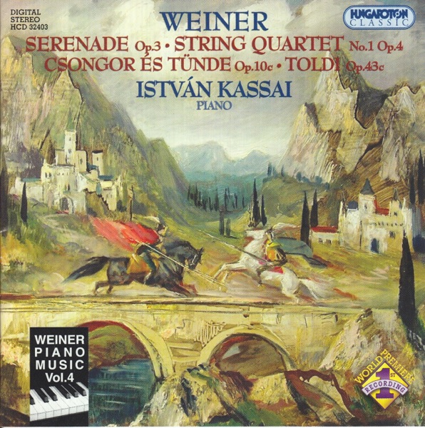 Weiner: Piano music, Vol. 4