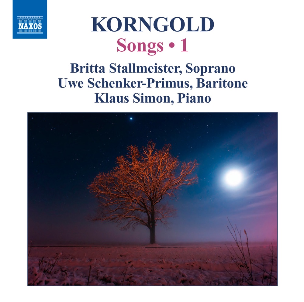 Обложка альбома «Korngold: Songs, Vol. 1» — Klaus Simon, Britta Stallmeister & Uwe Schenker-Primus