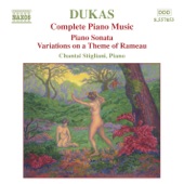 Dukas: Piano Sonata - Variations On A Theme of Rameau artwork