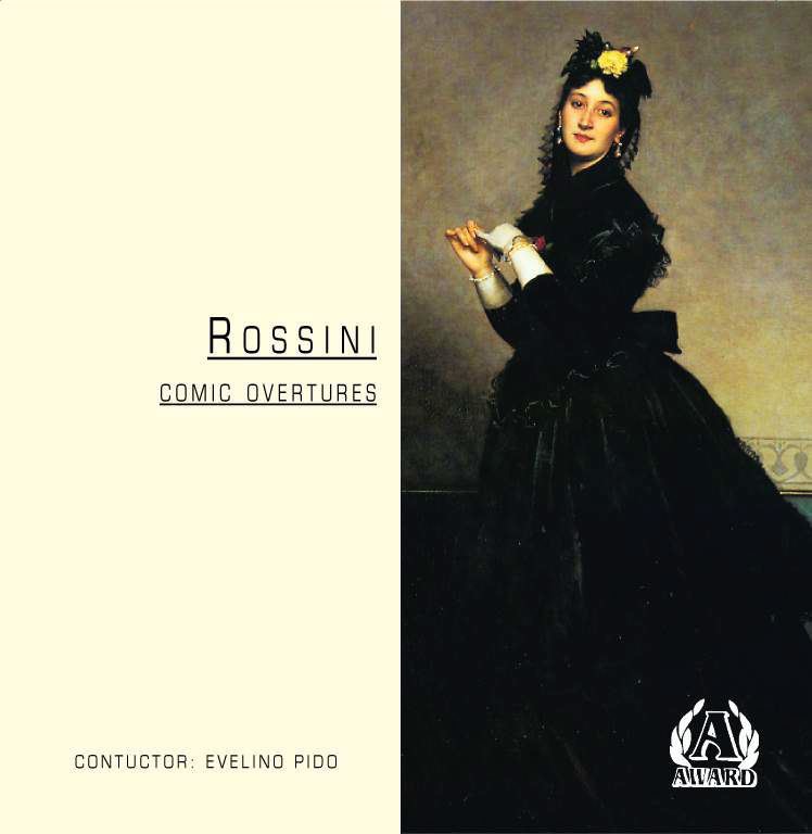 Обложка альбома «Rossini: Comic Overtures» — Evelino Pidò & Royal Philharmonic Orchestra