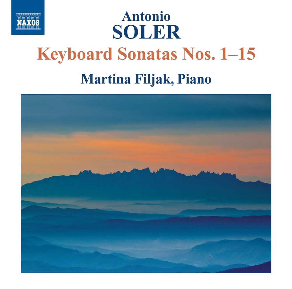 Обложка альбома «Soler: Keyboard Sonatas Nos. 1-15» — Martina Filjak