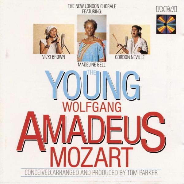 Обложка альбома «Young Wolfgang Amadeus Mozart» — New London Chorale