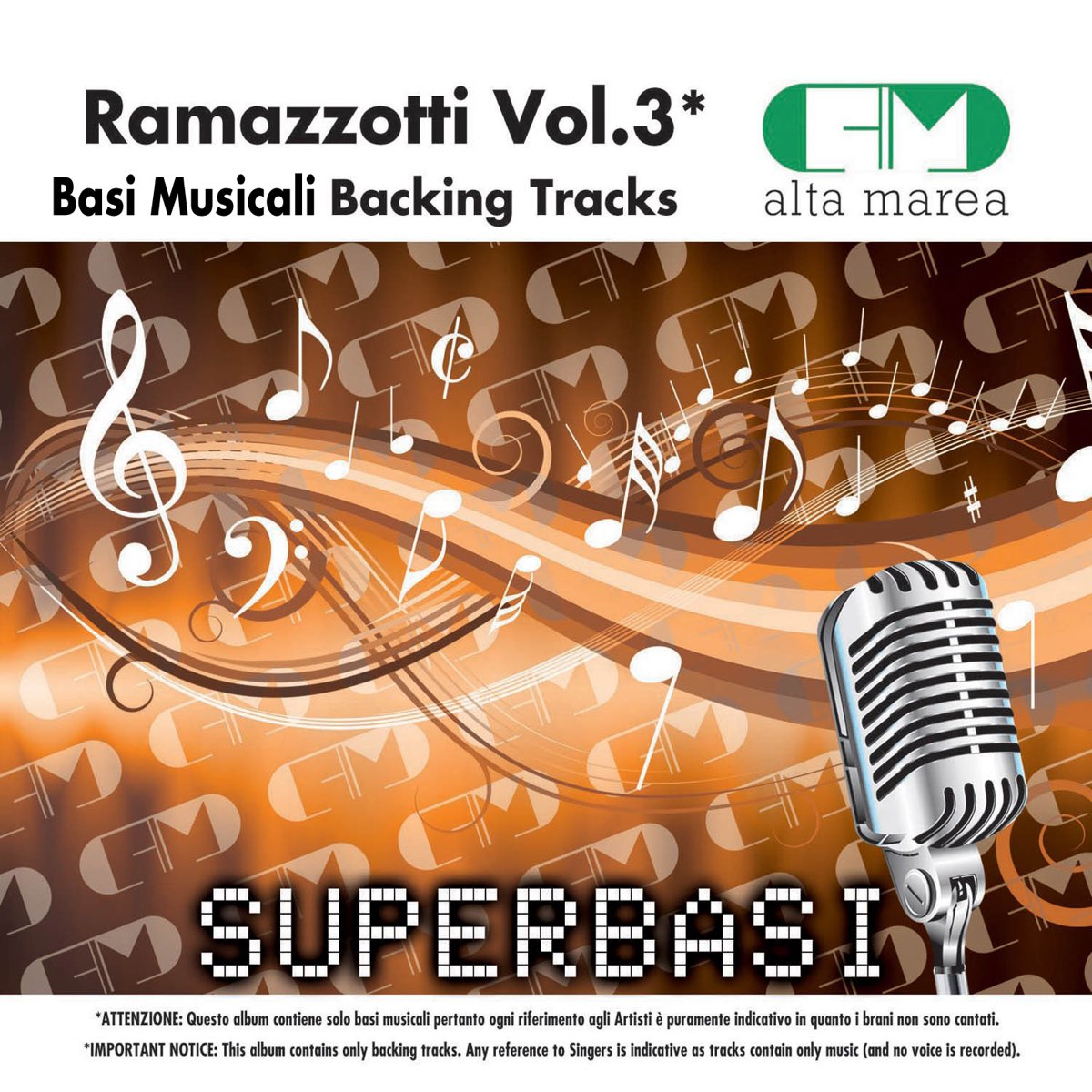 Basi Musicali: Eros Ramazzotti Vol.3 (Versione karaoke) – Album von Alta  Marea – Apple Music