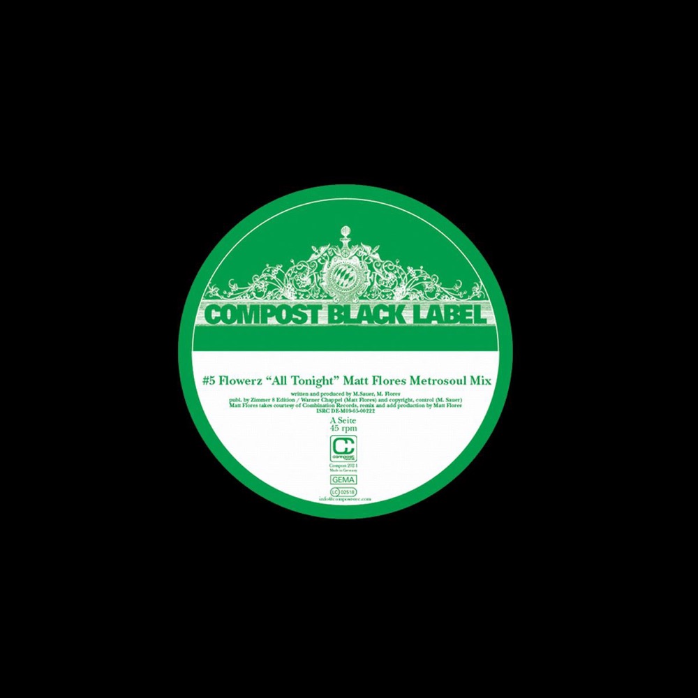 Обложка альбома «Compost Black Label #05 - EP» — Flowerz & Matt Flores
