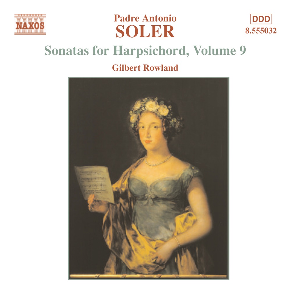 Обложка альбома «Soler: Sonatas for Harpsichord, Vol. 9» — Gilbert Rowland