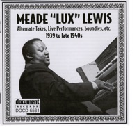 Meade "Lux" Lewis - Honky Tonk Train Blues