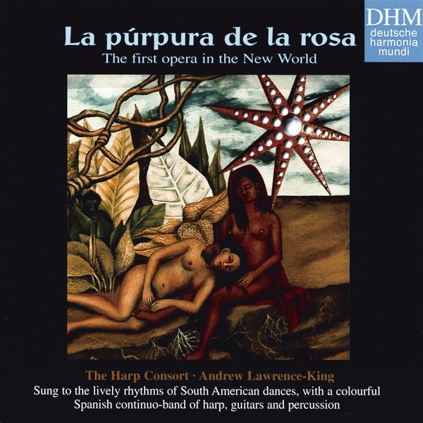 Обложка альбома «La Purpura Della Rosa» — The Harp Consort & Andrew Lawrence-King