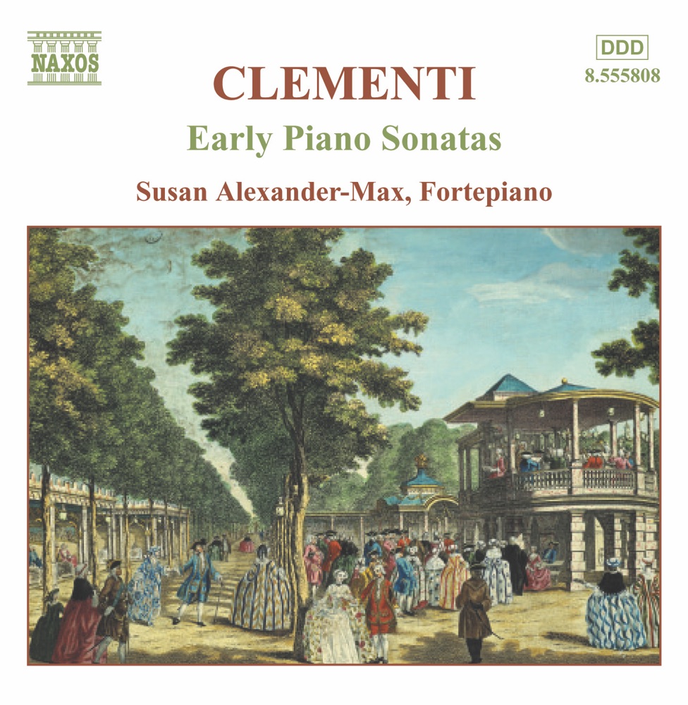 Обложка альбома «Clementi, M.: Early Piano Sonatas, Vol. 1» — Susan Alexander-Max