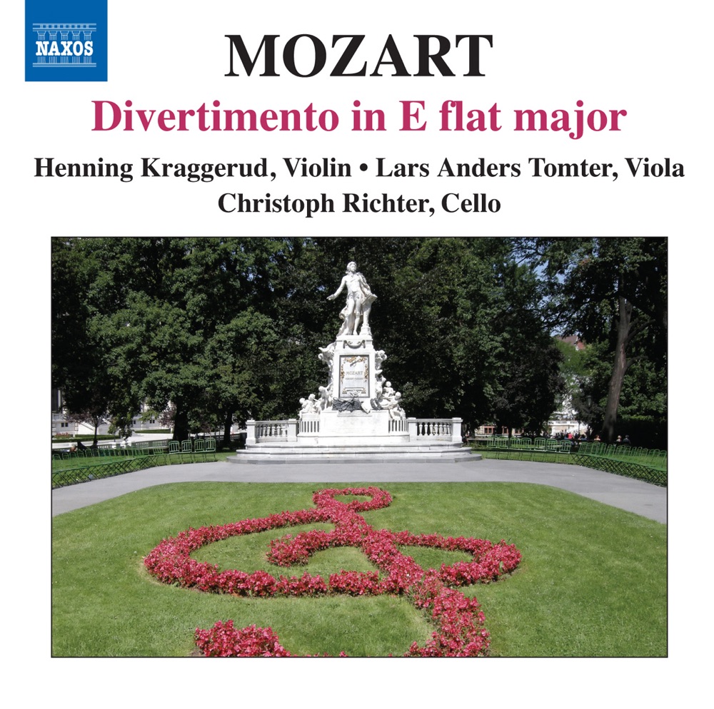 Обложка альбома «Mozart: Divertimento, K. 563 - String Trio, K. 562e» — Henning Kraggerud, Lars Anders Tomter & Christoph Richter