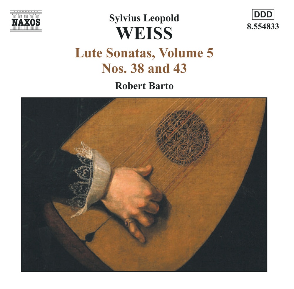 Обложка альбома «Weiss: Lute Sonatas, Vol. 5» — Robert Barto