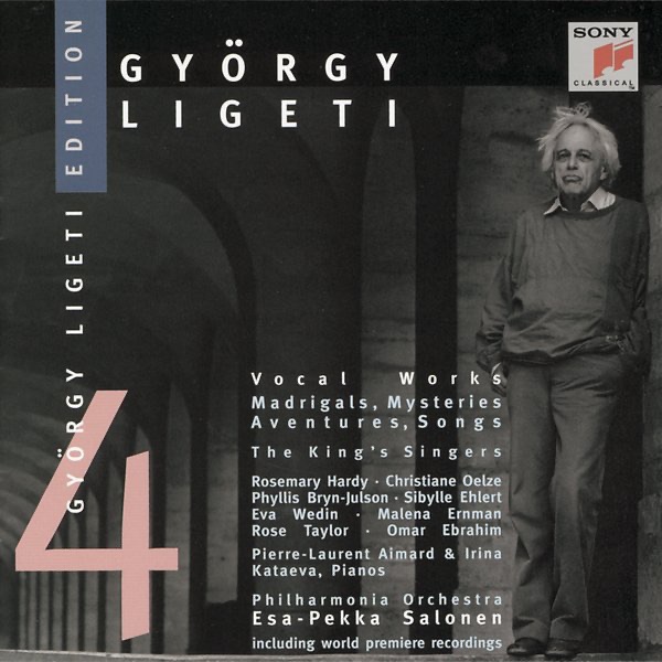 Обложка альбома «Ligeti: Nonsense Madrigals, Mysteries of the Macabre, Aventures» — The King's Singers, Esa-Pekka Salonen, Phyllis Bryn-Julson & Rosemary Hardy