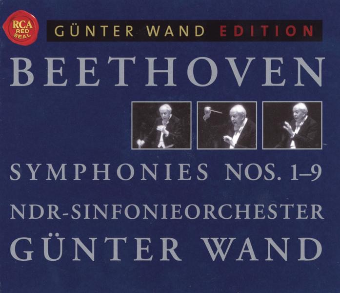 Обложка альбома «Beethoven: Symphonies Nos. 1-9» — Günter Wand & NDR Elbphilharmonie Orchester