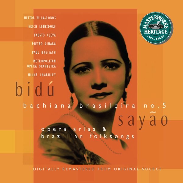 Обложка альбома «Bidú Sayão» — Bidú Sayão & Erich Leinsdorf