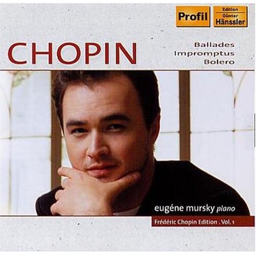 Обложка альбома «Chopin: Chopin Edition, Vol. 1 - 4 Ballades - Impromptus - Bolero» — Eugene Mursky
