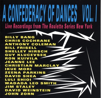 A Confederacy of Dances, Vol. 1