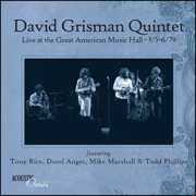 Live At the Great American Music Hall 1979 - David Grisman Quintet