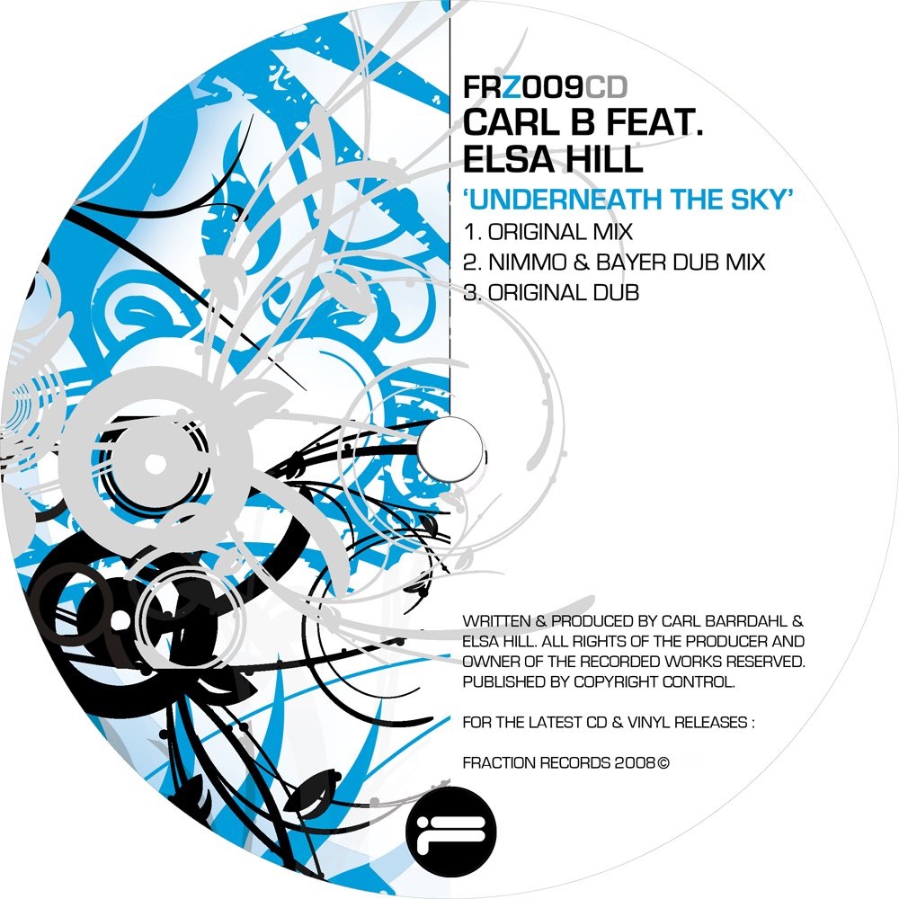 Обложка альбома «Underneath the Sky (feat. Elsa Hill) - EP» — Carl B
