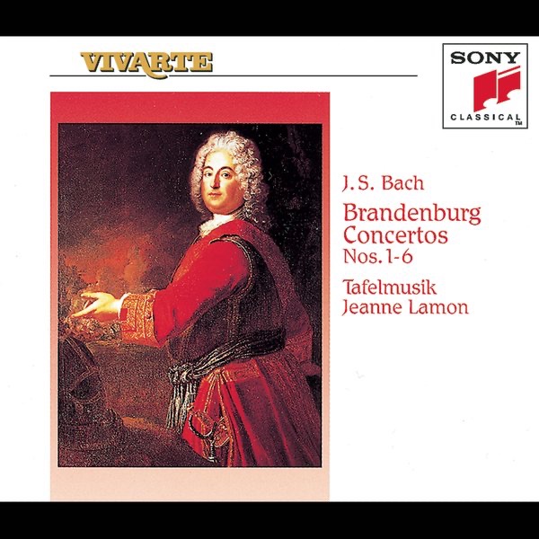 Обложка альбома «Bach: Six Brandenburg Concertos, BWV 1046-1051» — Tafelmusik & Jeanne Lamon
