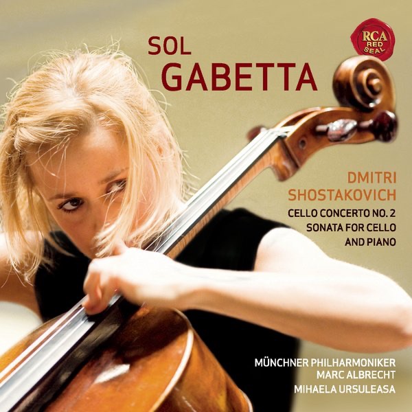 Обложка альбома «Shostakovich: Cello Concerto No. 2 & Sonata for Violoncello and Piano» — Sol Gabetta & Munich Philharmonic