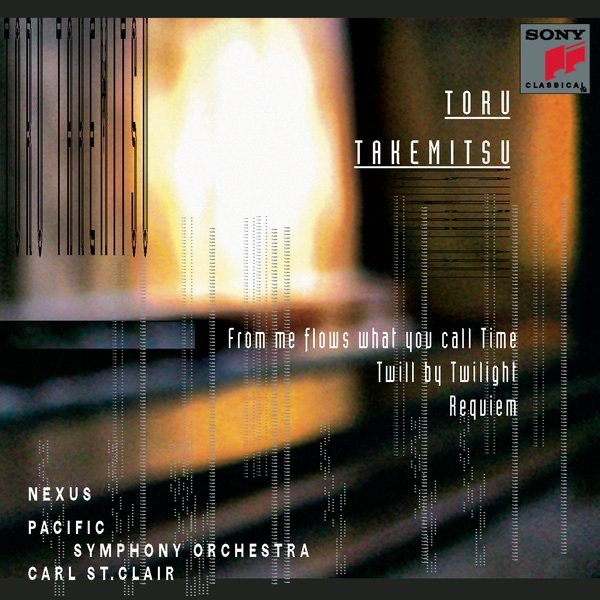 Обложка альбома «Takemitsu: Orchestral Works» — Carl St. Clair, Nexus & Pacific Symphony Orchestra