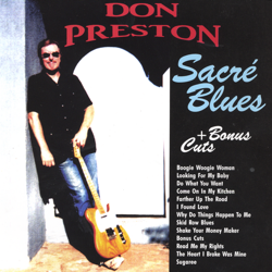 Sacre Blues - Don Preston Cover Art