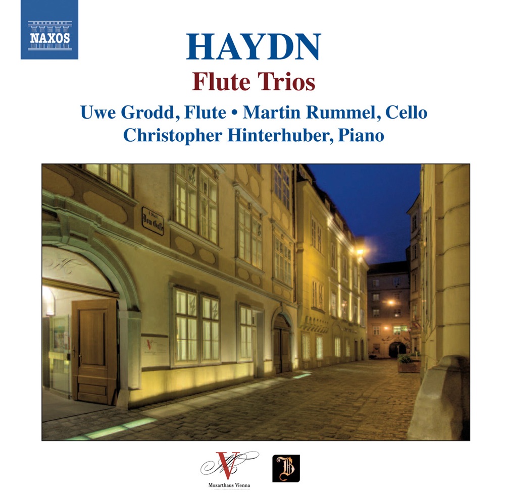 Обложка альбома «Haydn: Flute Trios, Hob. XV:15-17» — Uwe Grodd, Christopher Hinterhuber & Martin Rummel
