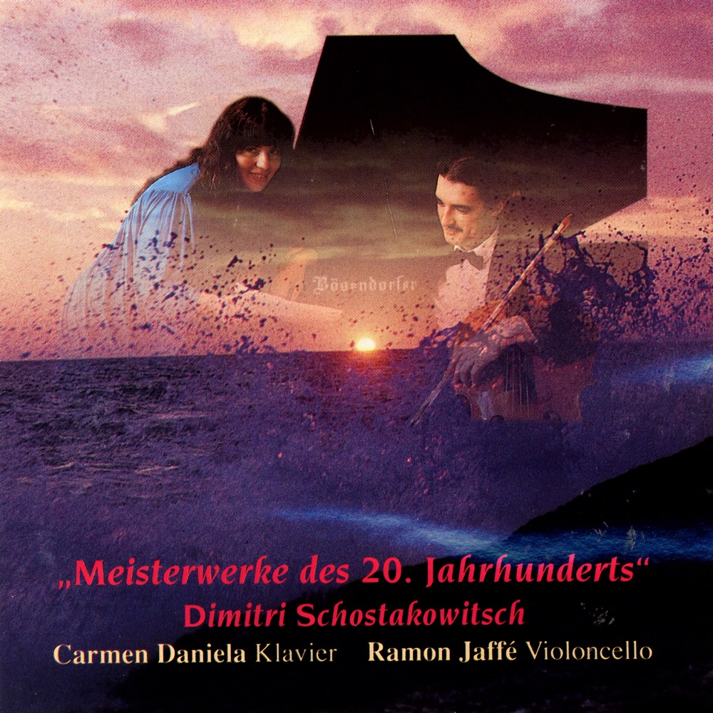 Обложка альбома «Masterpieces of the 20th Century: Shostakovich» — Carmen Daniela & Ramon Jaffé