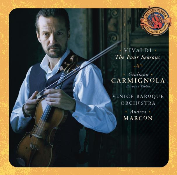 Обложка альбома «Vivaldi: The Four Seasons (Expanded Edition)» — Giuliano Carmignola, Andrea Marcon & Venice Baroque Orchestra