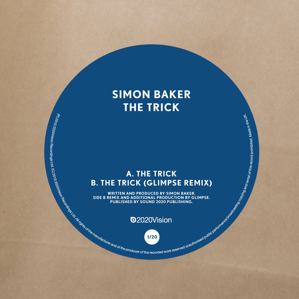 Обложка альбома «The Trick» — Simon Baker