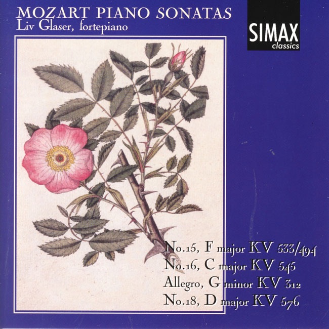 Обложка альбома «Mozart Piano Sonatas» — Liv Glaser