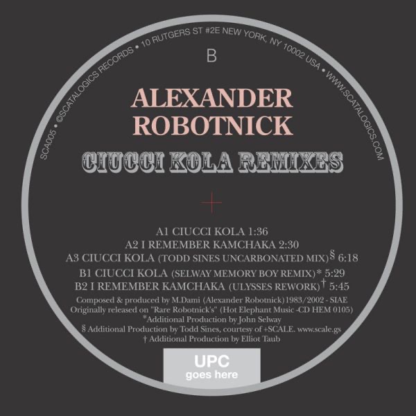 Ciucci Kola Remixes - EP