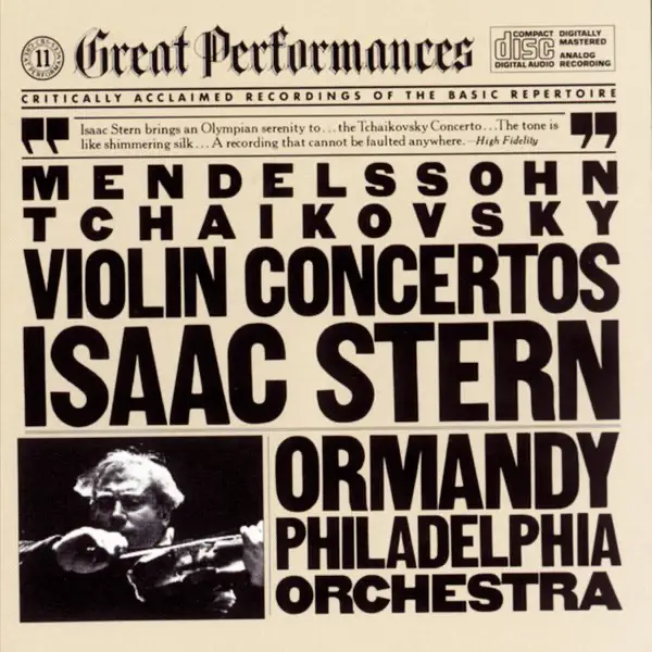 Tchaikovsky & Mendelssohn: Violin Concertos by Eugene Ormandy