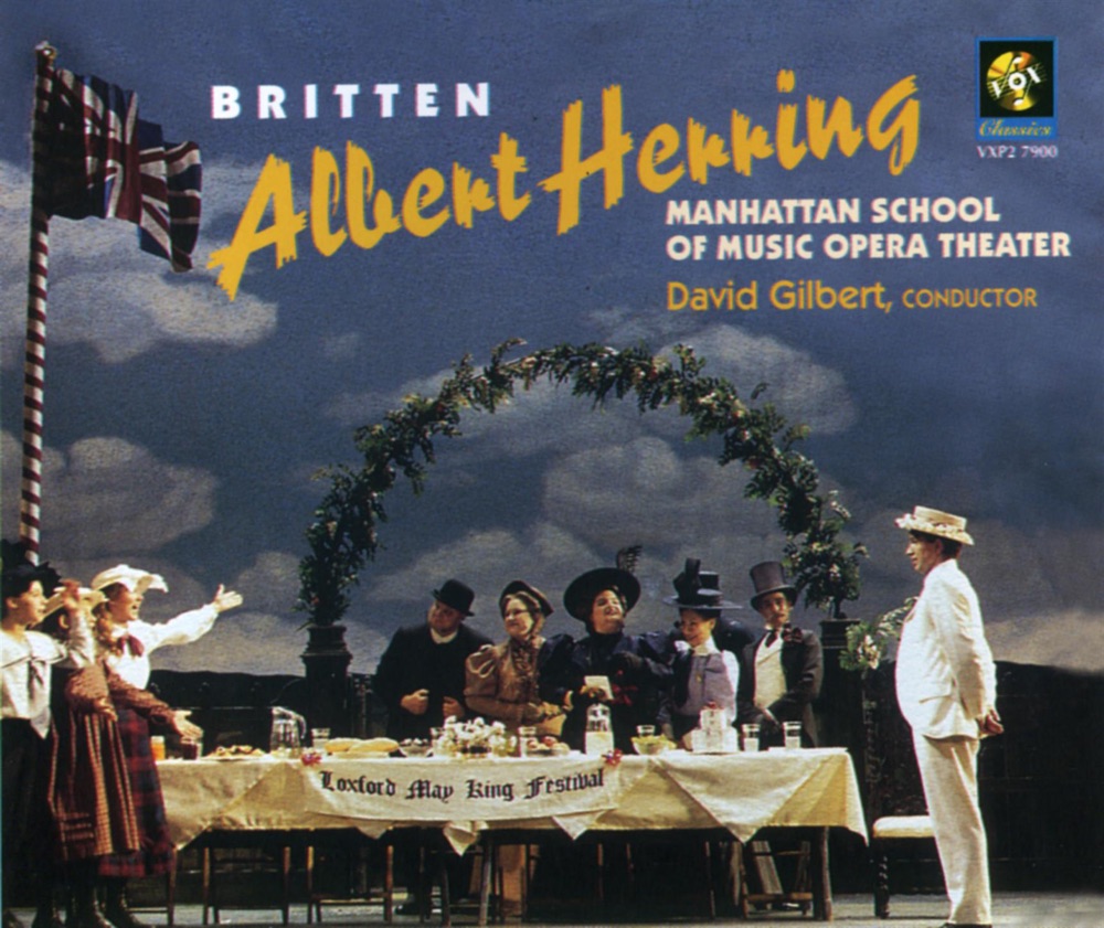 Обложка альбома «Britten: Albert Herring» — Manhattan School of Music Opera Theater & David Gilbert