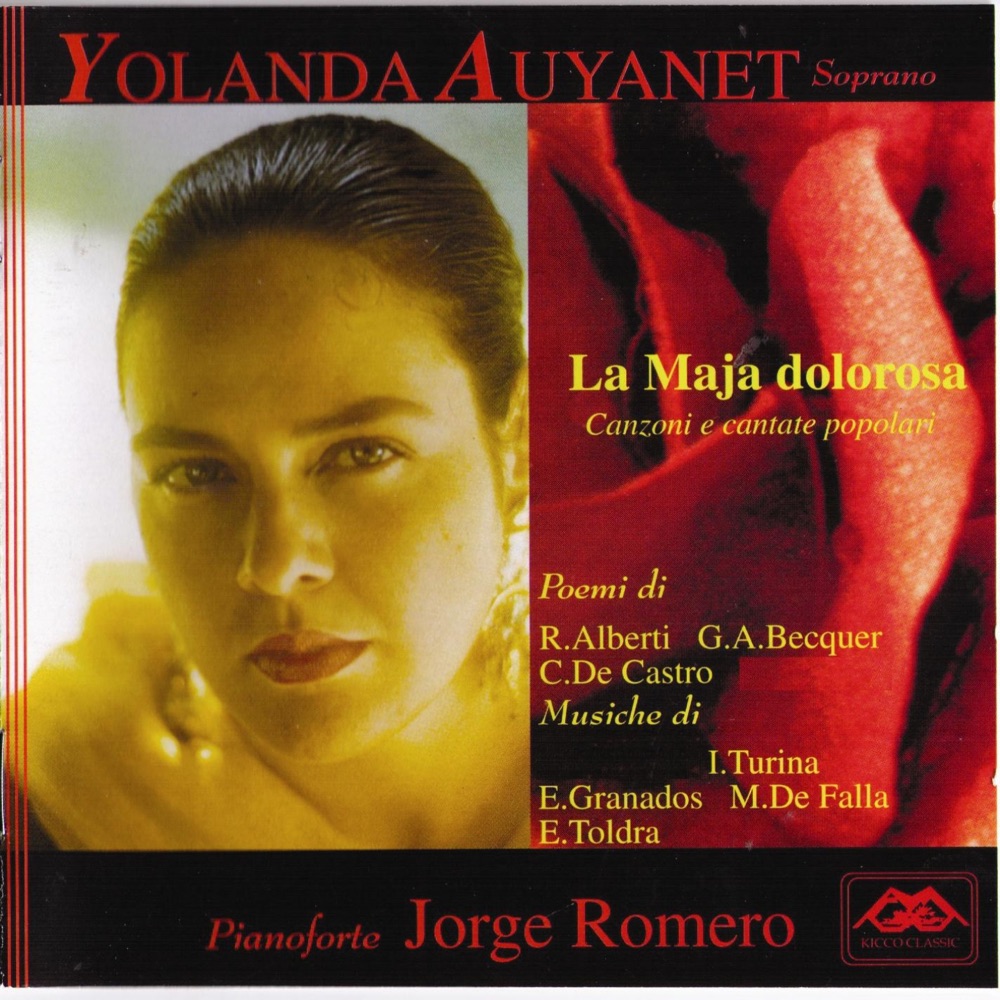 Обложка альбома «La Maja Dolorosa (Canzoni e cantate popolari)» — Yolanda Auyanet